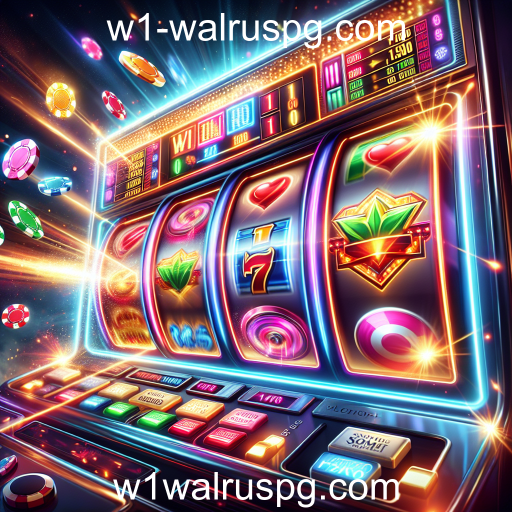 A Emoção das Slots: Descubra o Mundo dos Jogos de Slot no w1-walruspg.com